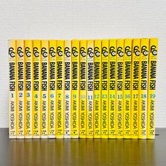 BANANA FISH バナナフィッシュ 全巻セット すべて初版 全19巻 Banana Fish Vol.1-19 All 1st Edition 1st Printing 吉田秋生 マンガ 漫画 コミック