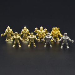 602238 상태좋음 BANDAI バンダイ キン肉マン ダイキャスト キンケシ 8体 サタンクロス マンモスマン テリーザキッド 除菌メンテナンス済