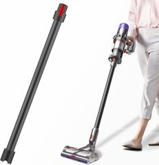 ダイソン 掃除機用延長ロングパイプ V7 / V8 / V10 / V11 / V15 シリーズ 交換部品 グレー 注意非対応 Slim / V8 Digital Slim / V8 Fluffy+ / V8 Animal Pro