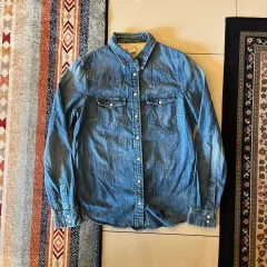 LEVI'S ヴィンテージ ウェスタン デニムシャツ XS/85