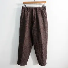 【美品】Y's for men【ウールツイード センタープレス スラックスパンツ】S ヨウジヤマモト ワイズフォーメン 26100465