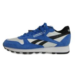 リーボック Reebok クラシックレザー Classic Leather スニーカー スエード ナイロン ローカット US10.5 28.5cm 青 ブルー 白 ホワイト 100075297 /XZ ■GY18