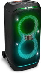 JBL PartyBox Stage 320 Bluetoothスピーカー ワイヤレス 240W出力 IPX4 マイク入力 ギター入力搭載 キャスター付き ブラック JBLPBSTAGE320JN