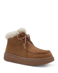 フィットフロップ レディース シューズ ブーツ・レインブーツ スエード FitFlop Womens GENFF Suede Shearling Boots Terracotta テラコッタ