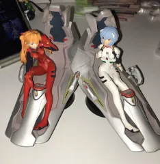 エヴァンゲリオン新劇場版 プレミアムフィギュア 魂の座 レイ&アスカ エントリープラグフィギュア