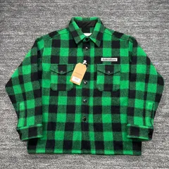 未使用品 Subculture BUFFALO CHECK JACKET GREEN 2 サブカルチャー バッファローチェック ジャケット