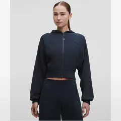 lululemon ネイビー ディファイン フーデッド トラックジャケット スイフト (US6)