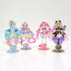 三重店】名探偵プリキュア！×極楽湯 RAKU SPA アクリルスタンド 計3点