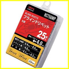 人気商品 ステンレス ステンレス エコパック 5-6 ブラインドリベット 25本入 ロブテックス NST56MP
