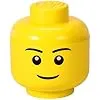 【人気商品】LEGO レゴ ストレージヘッズ 収納ボックス スモール Sサイズ (ボーイ)