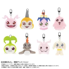 【予約】【新品】デジモンアドベンチャー ミニミニChibiぬいぐるみマスコット 8個入り1BOX【正規品】