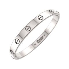 カルティエ Cartier ラブ ブレス #16 K18 WG ホワイトゴールド 750 ブレスレット バングル Love Bracelet 90341203