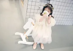 人気ぽわん長袖子供ドレス刺繍ドレスこどもドレスお誕生日結婚式ベビードレスキッズドレス海外子供服歯周ドレス入園式卒園式発表会お揃いコーデインスタ映えこども服結婚式リングガールフラワーガールコンクール708090100110120130cm