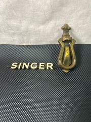 【昭和レトロ】SINGER ミシン エンブレム 2個