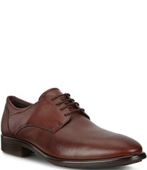 エコー メンズ シューズ ドレスシューズ オックスフォード ワンピース レース ECCO Mens Citytray Lace Up Plain Toe Dress Oxfords Cognac