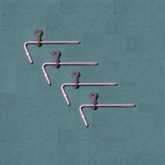 根がかりしないアンカー用予備アーム４本セット( カヤック用)