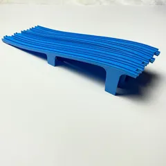 プラレール 旧坂レール 4本 セット ジャンク 坂道 橋脚用 線路 部品 拡張 大量 まとめ売り 訳あり 立体交差 高架 TAKARA TOMY Plarail Old Slope Rail Track Set Junk Replacement Parts