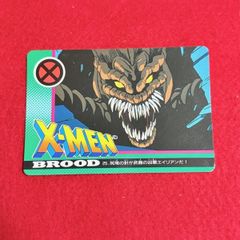 X-MEN エックスメン アマダ カード 1994 25 BROOD ブルード MARVEL マーベル トレカ 当時物 アメコミ 平成レトロ 現状品