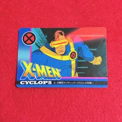 X-MEN エックスメン アマダ カード 1994 4 CYCLOPS サイクロップス MARVEL マーベル トレカ 当時物 アメコミ 平成レトロ 現状品
