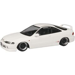 アオシマ プラモデル 1/32 楽プラ No.22CU-CW ホンダ DC2 インテグラ タイプR カスタムホイール ホワイト