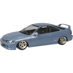 アオシマ プラモデル 1/32 楽プラ No.22CU-GY ホンダ DC2 インテグラ タイプR カスタムホイール グレー