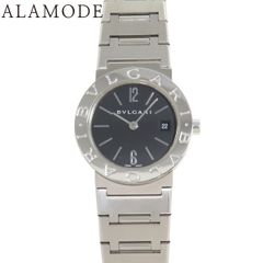 ブルガリ BVLGARI BVLGARI ブルガリブルガリ BB26SS SS ブラック クオーツ レディース 40802209776【中古】【アラモード】