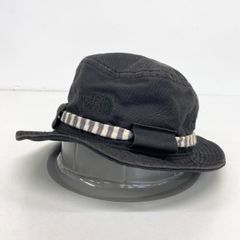 THE NORTH FACE ノースフェイス CHUMS コラボ ハット NN80133 ブラック 黒 コットン100% FREEサイズ 帽子 ボーダー柄ベルト OA07408