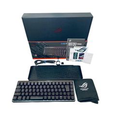 ASUS ROG Falchion Ace HFX ゲーミングキーボード ラピッドトリガー 磁気式キースイッチ 65%レイアウト キーボード 有線 ポ