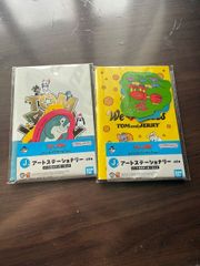 이치방쿠지 トムとジェリー Colorful Funny Time! J賞 アートステーショナリー ノート＆ステッカーセット 2種 N