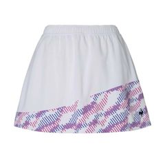 新品 Sサイズのみ le coq sportif ルコック ［レディース・ウィメンズ］『着る日傘』日傘効果エールフォルム ゲームスコート 吸汗速乾 UV CUT UPF15 JTA公認 ホワイト LN6SSK11L-WH00-S