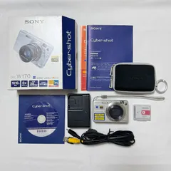 【激安】SONY Cyber-shot DSC-W170 シルバー ソニー デジカメ【箱・付属品完備】管理C265