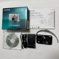 中古 FUJIFILM FinePix JX280 ブラック 富士フイルム デジカメ【箱・付属品完備】管理C263 即納