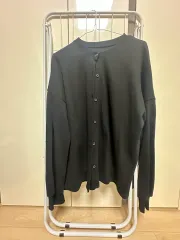 ブラック カーディガン