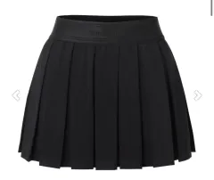 threetimes エッセンシャル スポーティー スカート ブラック (新品)