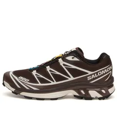 サロモン メンズ シューズ スニーカー Salomon XT6 Sneaker Black Coffee French Roast Vanilla Ice ブラック