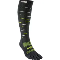 インジンジ メンズ アンダーウェア 靴下 Injinji Snow Over The Calf Sock Shadow