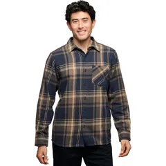 ブラックダイヤモンド メンズ トップス シャツ Black Diamond Project Flannel Mens CharcoalWalnut Plaid チャコール