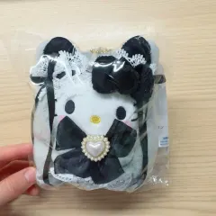 ハローキティ ロリータ 幽霊 ぬいぐるみ- ブラック