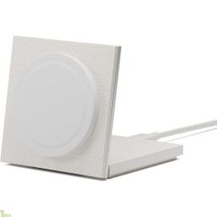 Native Union（ネイティブユニオン） Rise マグネット式ワイヤレス充電器 - Qi2認証 & MagSafe対応 - 折りたたみ式充電スタンド iPhone Duo、18 Pro MaxなどQi対応端末に - 15W高速充電 (サンドストーン)