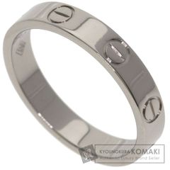 CARTIER カルティエ ミニ ラブリング #52 リング・指輪 K18WG レディース [中古]