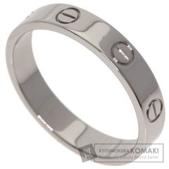 CARTIER カルティエ ミニ ラブリング #57 リング・指輪 K18WG レディース [中古]