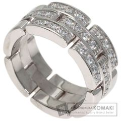 CARTIER カルティエ パンテール ダイヤモンド #50 リング・指輪 K18WG レディース [中古]