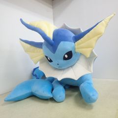 ポケモンセンター ぬいぐるみ 等身大リーフィア 寝そべり 紙タグ付き