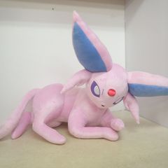 ポケモンセンター ぬいぐるみ 等身大リーフィア 寝そべり 紙タグ付き