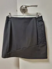 DESCENTE レディース ゴルフ スカート ブラック