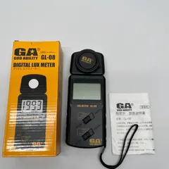 M626 GA GOD ABILITY デジタルルクスメーター GL-08 照度計 動作確認済