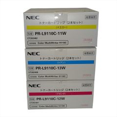 [未使用品] NEC トナーカートリッジ2本セット（イエロー・マゼンタ・シアン） NEC トナー3色セット イエロー・マゼンタ・シアン 純正 - メルカリ