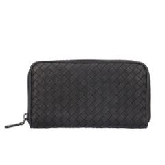 ボッテガヴェネタ イントレチャート 長財布 レザー 114076 レディース BOTTEGAVENETA 中古 ボッテガヴェネタ