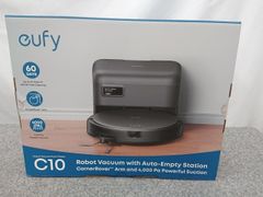 【未使用品】 Anker アンカー Eufy Robot Vacuum Auto-Empty C10 ブラック T2292511 ロボット掃除機 自動ゴミ収集ステーション付 ユーフィ