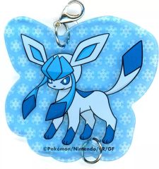 중고 열쇠 고리 글레이시아 オリジナルアクリルキーホルダー 「ポケットモンスター×ファミリーマート イーブイたちがファミマに大集合! 第2弾」 対象商品購入特典
